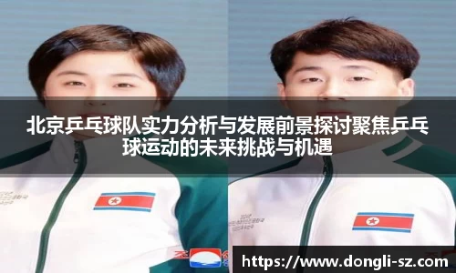 北京乒乓球队实力分析与发展前景探讨聚焦乒乓球运动的未来挑战与机遇